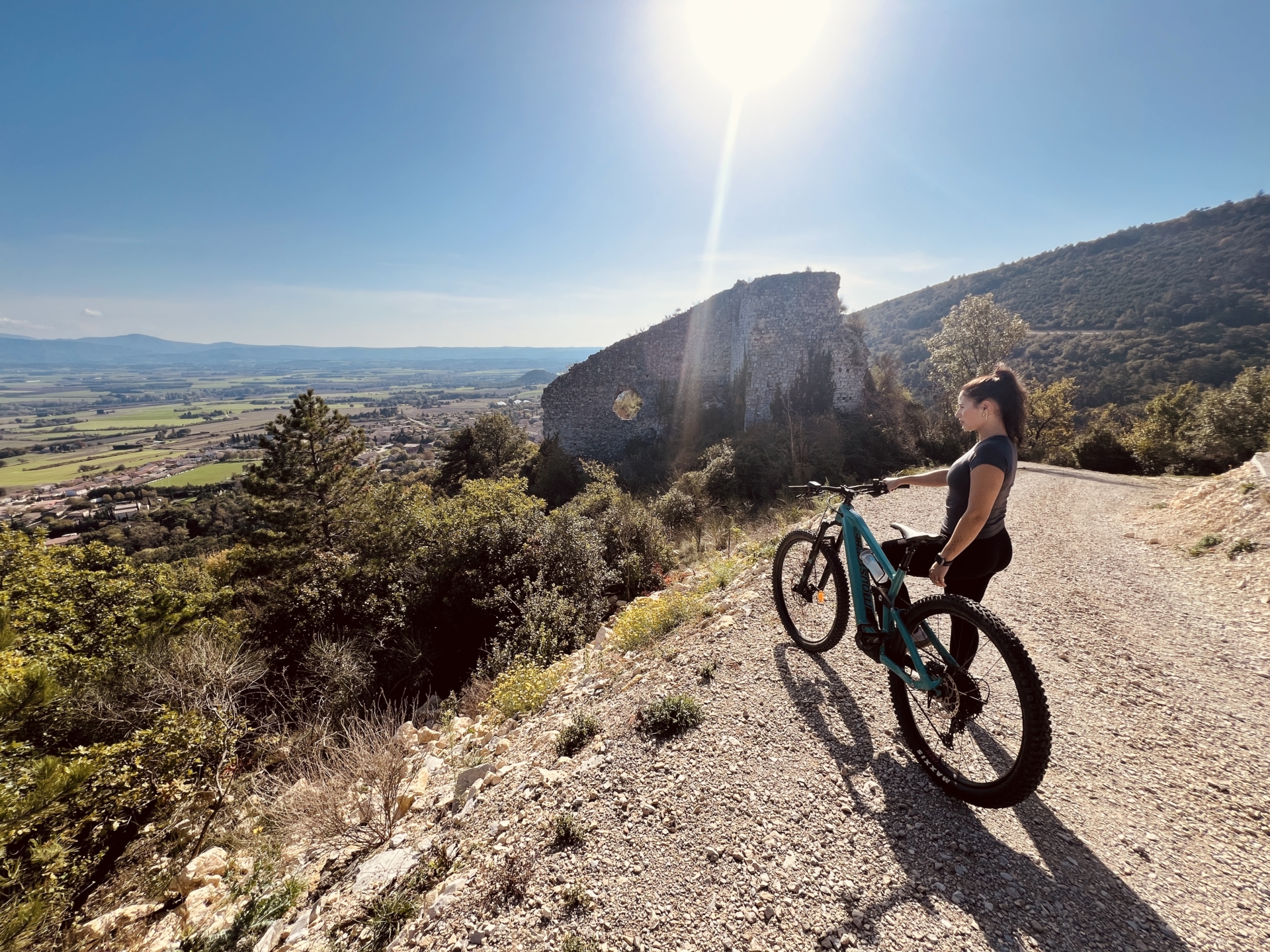 Séjour VTT au départ de Pantoufle hôtel en Drôme provençale